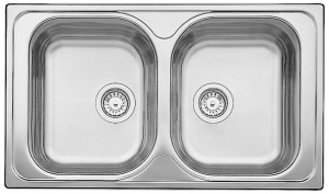 BLANCO 511924 Évier Tipo 8 sans excentrique inox naturel brillant