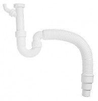 BLANCO 137262 Accessoires bouchon anti-odeur avec tube d'évacuation flexible
