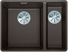 BLANCO 523573 évier Subline 340/160-F Silgranit InFino manuel café