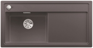 BLANCO 523926 Évier Zenar XL 6S-F InFino avec excentr.Silgranit PuraDur gris roc