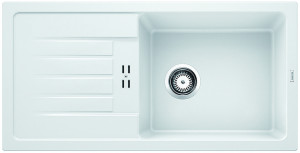 BLANCO 524235 Évier Favum XL 6 S sans excentrique Silgranit blanc BLANCO 524235 Évier Favum XL 6 S sans excentrique Silgranit blanc
