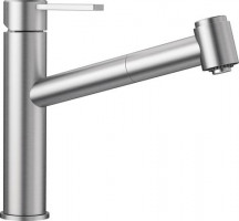 BLANCO 525124 Robinet Ambis-S sans pression inox massif brossé