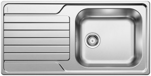BLANCO 524254 Évier Dinas XL 6 S sans excentrique inox brossé