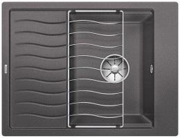 BLANCO 524825 Évier Elon 45 S Silgranit PuraDur gris roche