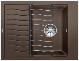 BLANCO 524833 Évier Elon 45 S Silgranit PuraDur café