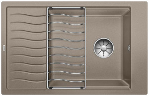 BLANCO 524851 évier Elon XL 6 S sans excentrique Silgranit PuraDur tartufo