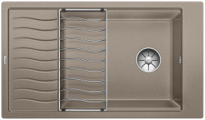BLANCO 524877 Evier Elon XL 8 S Silgranit PuraDur tartufo BLANCO 524877 Evier Elon XL 8 S Silgranit PuraDur tartufo