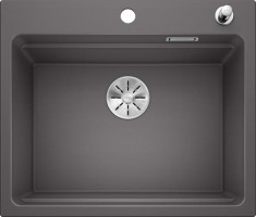 BLANCO 524530 Évier Etagon 6 avec excentrique Silgranit PuraDur gris roche BLANCO 524530 Évier Etagon 6 avec excentrique Silgranit PuraDur gris roche