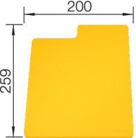 BLANCO 236718 Accessoires sous-couche de découpe Sity Pad Lemon plastique
