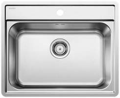 BLANCO 525108 Évier Lemis 6-IF sans excentrique inox brossé