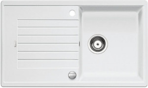 BLANCO 520506 Évier Zia 5 S avec excentrique Silgranit PuraDur blanc BLANCO 520506 Évier Zia 5 S avec excentrique Silgranit PuraDur blanc