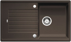 BLANCO 520510 Évier Zia 5 S avec excentrique Silgranit PuraDur café BLANCO 520510 Évier Zia 5 S avec excentrique Silgranit PuraDur café