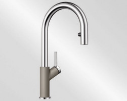BLANCO 521376 Robinet Carena-S Vario Silgranit-look tartufo/chrome BLANCO 521376 Robinet Carena-S Vario Silgranit-look tartufo/chrome