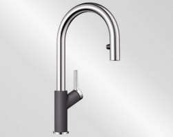 BLANCO 521359 Robinet Carena-S Vario Silgranit-look gris roche/chrome BLANCO 521359 Robinet Carena-S Vario Silgranit-look gris roche/chrome