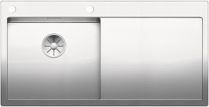 BLANCO 521626 évier Claron 5 S-IF InFino c/tige inox soyeux brillant