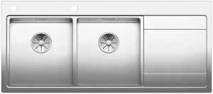 BLANCO 521664 Évier Divon II 8S-IF InFino sans excentrique inox soie brillant