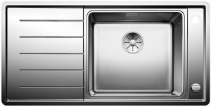 BLANCO 522999 Évier Andano XL 6S-IF InFino avec excentrique inox