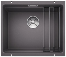 BLANCO 522228 Évier Etagon 500-U InFino sans excentrique Silgranit gris roche BLANCO 522228 Évier Etagon 500-U InFino sans excentrique Silgranit gris roche
