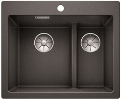 BLANCO 521689 évier Pleon 6 Split InFino sans excentr.Silgranit PuraDur anthraci BLANCO 521689 évier Pleon 6 Split InFino sans excentr.Silgranit PuraDur anthraci