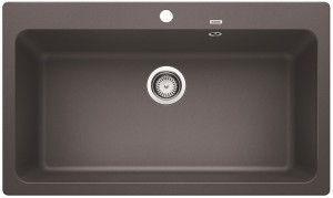 BLANCO 521813 évier Naya XL 9 sans excentrique Silgranit PuraDur gris roche BLANCO 521813 évier Naya XL 9 sans excentrique Silgranit PuraDur gris roche