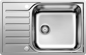 BLANCO 523140 Évier Lantos XL 6 S-IF inox brossé avec excentrique