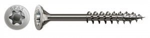 SPAX vis a bois 5x70/41 tete fraisée TXS, W, 4C MH, inox A2, filet partiel