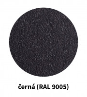 MILADESIGN ensemble pour coulisse de plateau 100 mm LN 3800-P noir