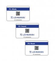 LEHMANN Ensemble de cartes pour serrures électroniques Mifare - Mode Sound Reset