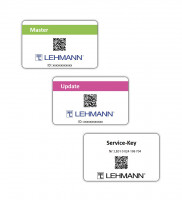 LEHMANN Ensemble de cartes pour serrures électroniques Mifare-master maj serv