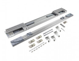 SEVROLL 04391 Harmony ensemble de ferrures pour 2 portes 2700mm, 18-45mm, 60 kg