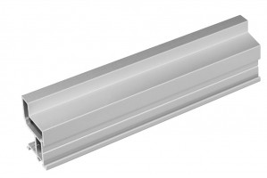SEVROLL Vitara profil de poignée 100mm 18mm argenté (échantillon)