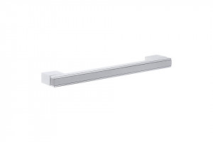 TULIP Poignée Verona 192 chrome brillant/aluminium anodisé + vis TULIP Poignée Verona 192 chrome brillant/aluminium anodisé + vis