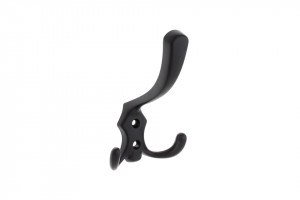 TULIP porte-manteau Lugo XL noir mat + vis