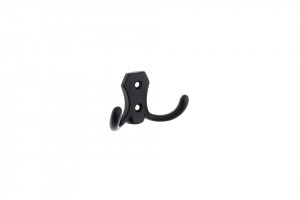 TULIP porte-manteau Lugo noir mat + vis