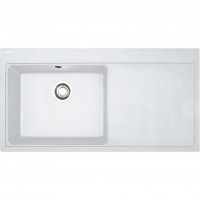 FRANKE évier MTG 611/2P 1000x515mm blanc LED