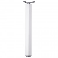 StrongLegs pied de table TA001 710R/60x60mm blanc brillant