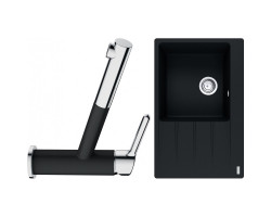 FRANKE ensemble G219O CNG 611-78 TL/2 onyx + FC 3055.071