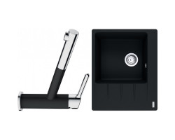 FRANKE ensemble G215O CNG 611-62 TL/2 onyx + FC 3055.071