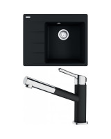 FRANKE ensemble G223O CNG 611-62 TL/7 onyx + FC 3055.071