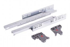 StrongRide synchro 2D coulisse a sortie totale dissimulée, 400mm/35kg, ouverture