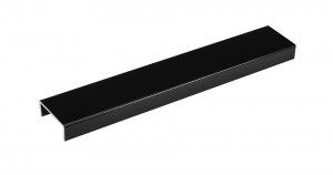 SEVROLL 05292 profil "U" pour stratifié 18mm 3m noir brillant