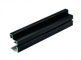 SEVROLL 05306 Faworyt II profil de poignée 16/18mm 2,7m noir mat