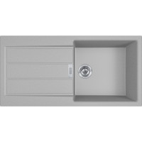 FRANKE Évier S2D 611-100 1000x500mm gris