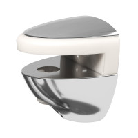IF Support pour étagere en verre Cobrone chrome