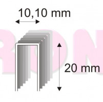 Agrafe 353/20mm ZN M-PR, 4400 pcs