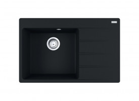 FRANKE évier CNG 611-78 TL/2 780x500mm noir mat