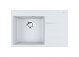 FRANKE évier CNG 611-78 TL/2 780x500mm blanc LED