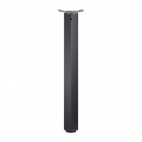 StrongLegs pied de table TA001 710R/60x60mm noir mat