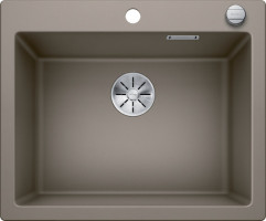 BLANCO 523693 évier Pleon 6 InFino c/excentre Silgranit PuraDur tartufo