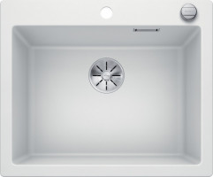 BLANCO 523690 Évier Pleon 6 InFino avec excentrique Silgranit PuraDur blanc
